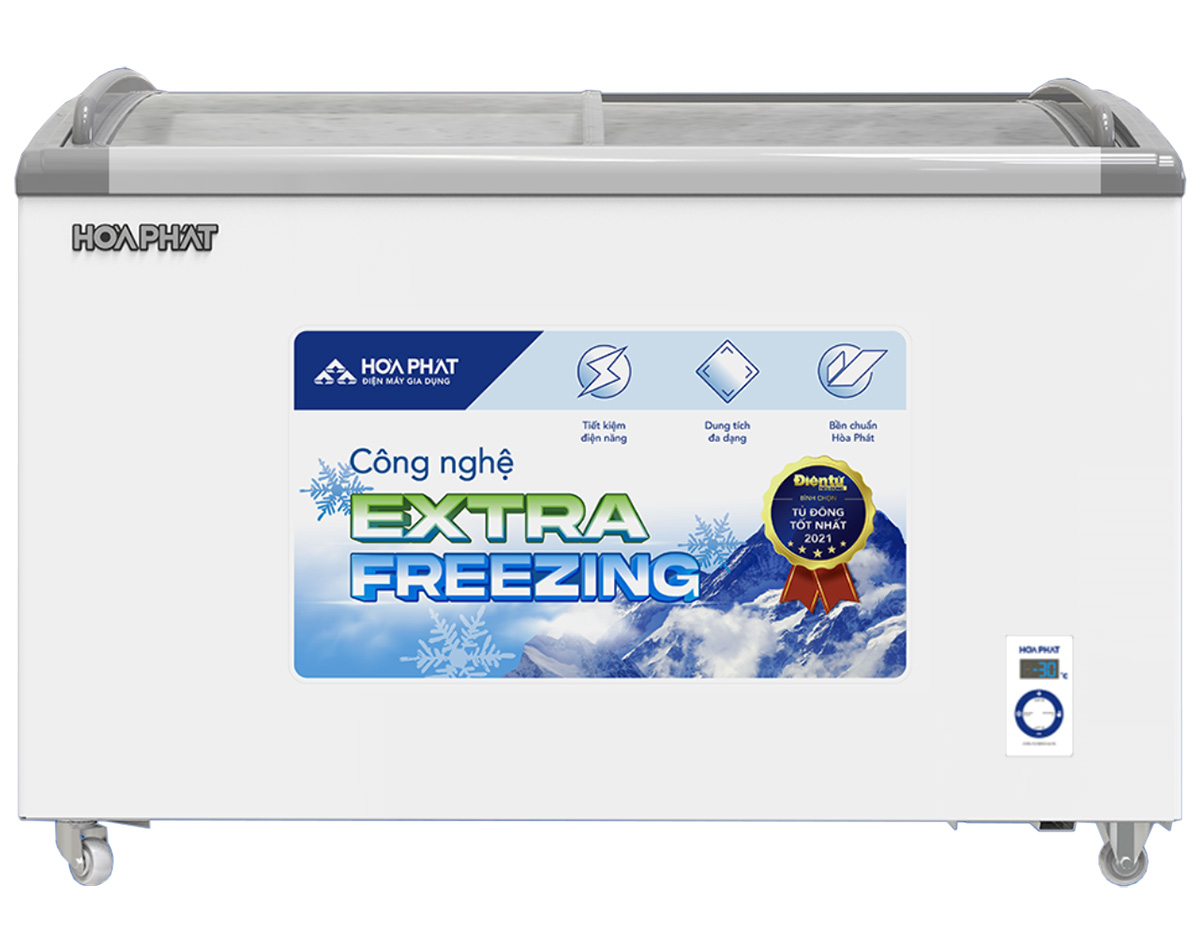 Tủ đông trưng bày Hòa Phát HSF AD8451.C1 Inverter 451 Lít