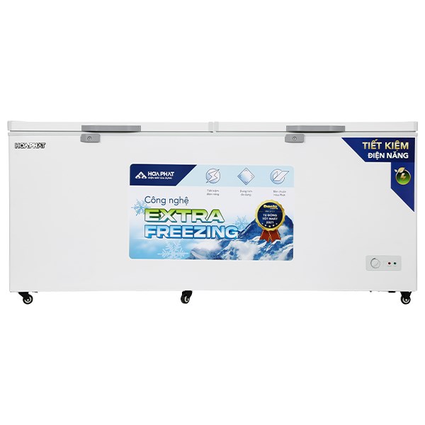 Tủ đông dung tích lớn Hòa Phát 1 ngăn 2 cánh HPF AD6783.1