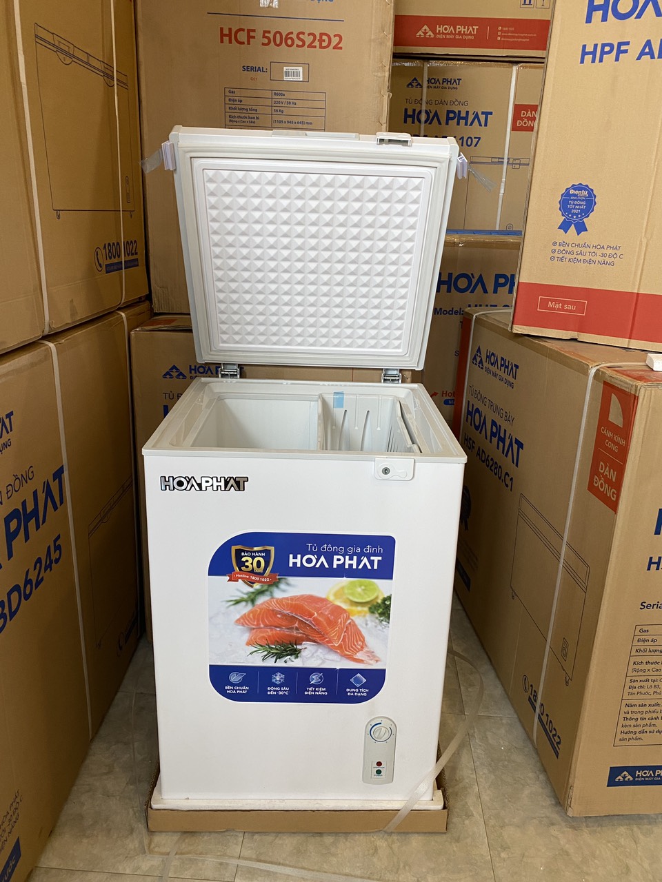 Tủ đông mini 107L gia đình siêu tiết kiệm điện
